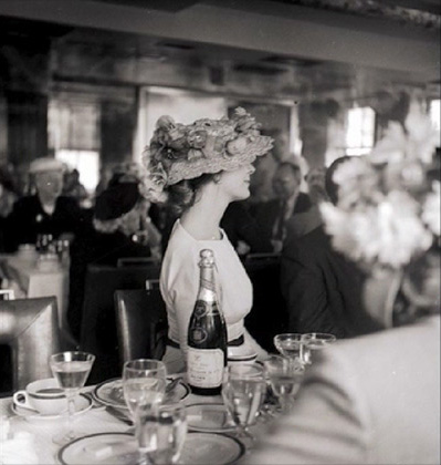 Champagne Lady at The Tavern Club, 1957